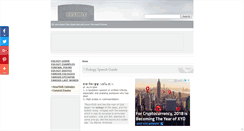 Desktop Screenshot of eulogyspeech.net